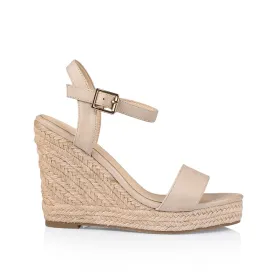 Amaya Rope Wedges - Nude Softee