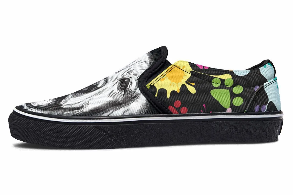 Artsy Labrador Slip-On Shoes