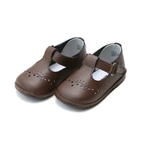 Birdie Leather TStrap Mary Jane - Brown