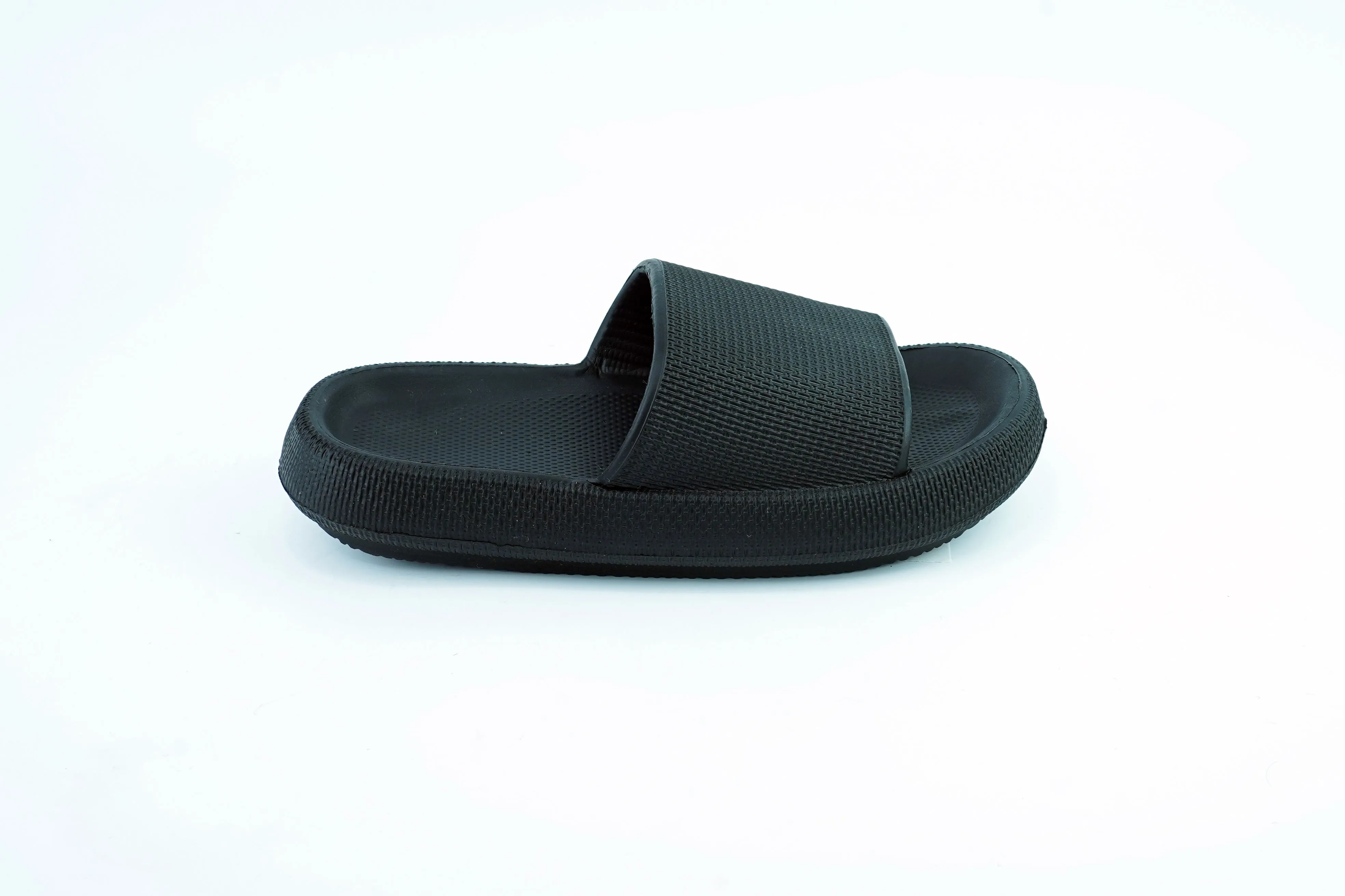 Black casual Slippers For Men