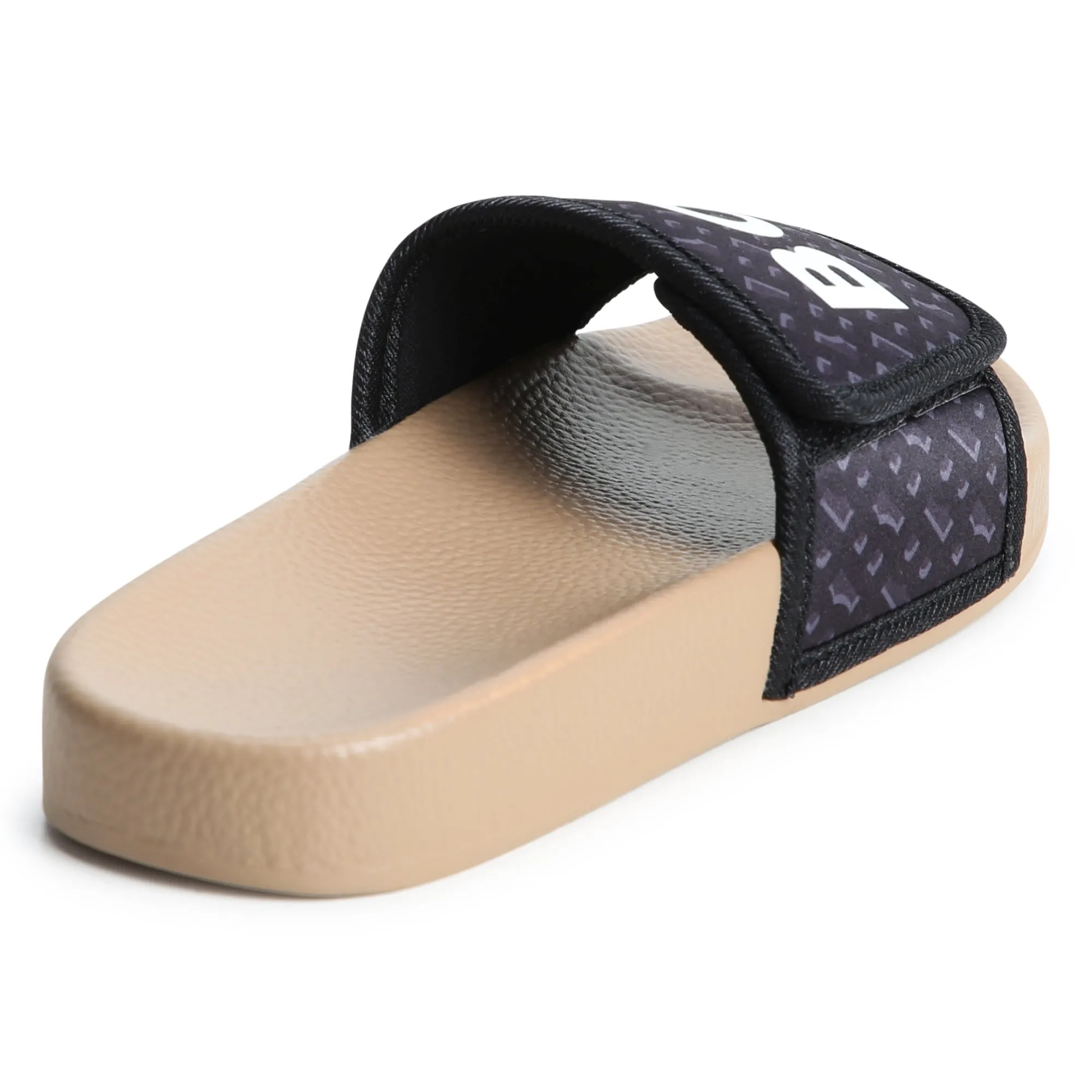 Black Logo Pool Slides