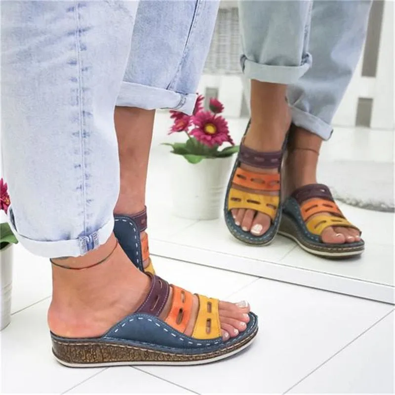 Casual Rome Retro Women Slippers