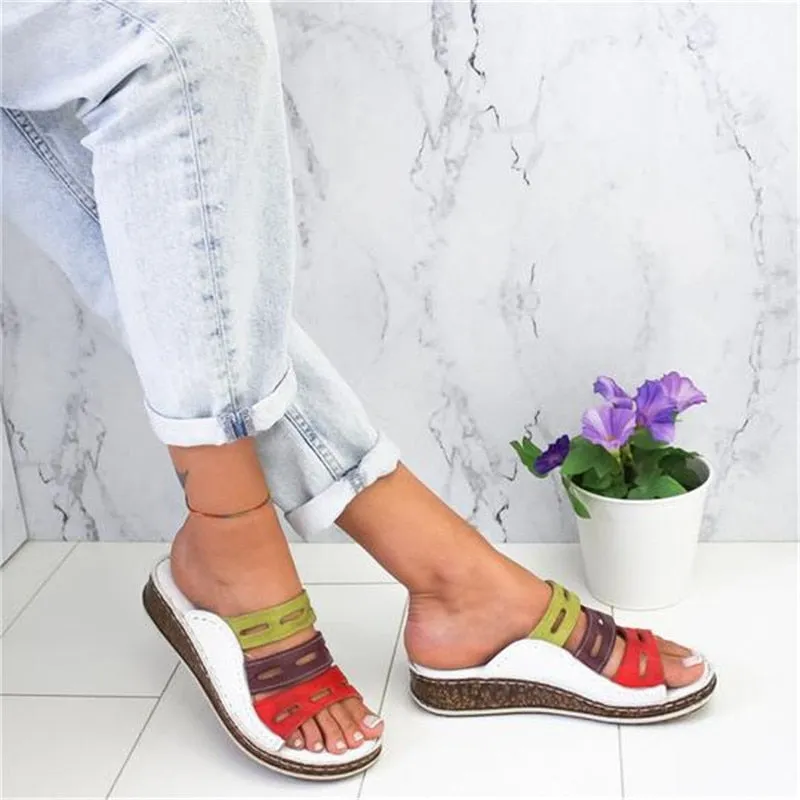 Casual Rome Retro Women Slippers