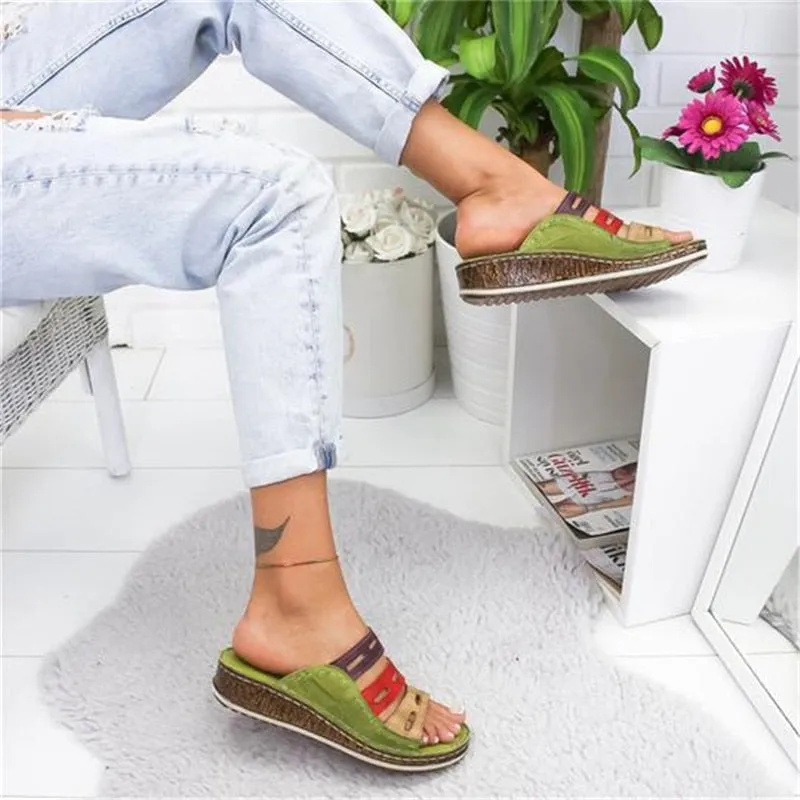 Casual Rome Retro Women Slippers