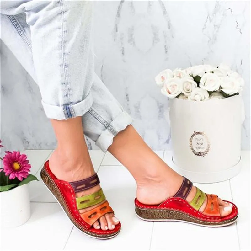 Casual Rome Retro Women Slippers