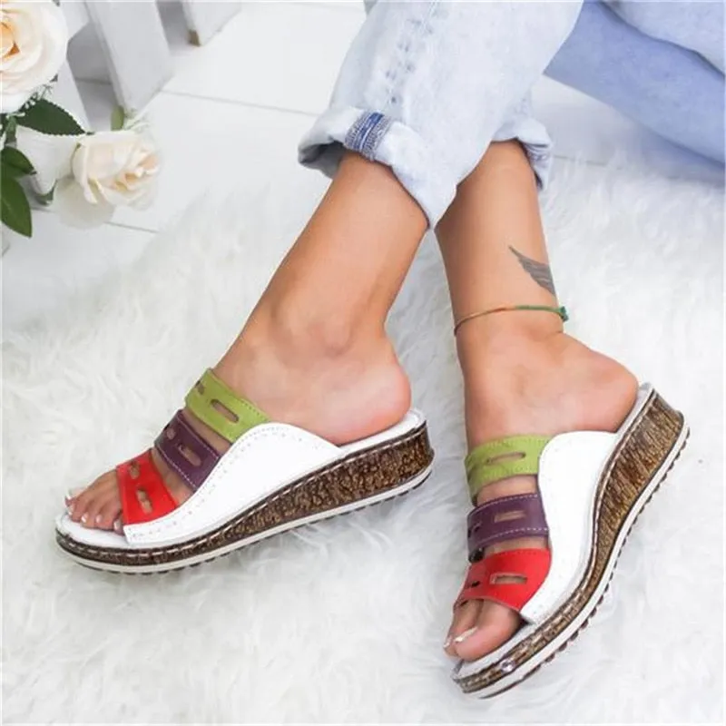 Casual Rome Retro Women Slippers