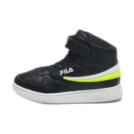 Fila A-High Sneakers Leather Black Colour For Kids