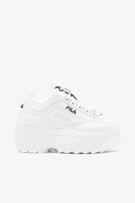 Fila Disruptor 2 Chunky Wedge Platform Leather Sneaker