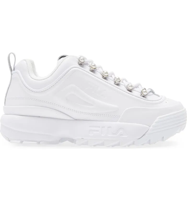 Fila Disruptor Zero Pearl Sneakers - White