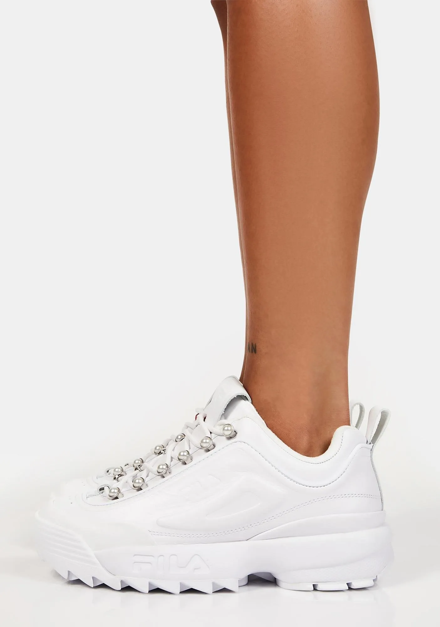 Fila Disruptor Zero Pearl Sneakers - White