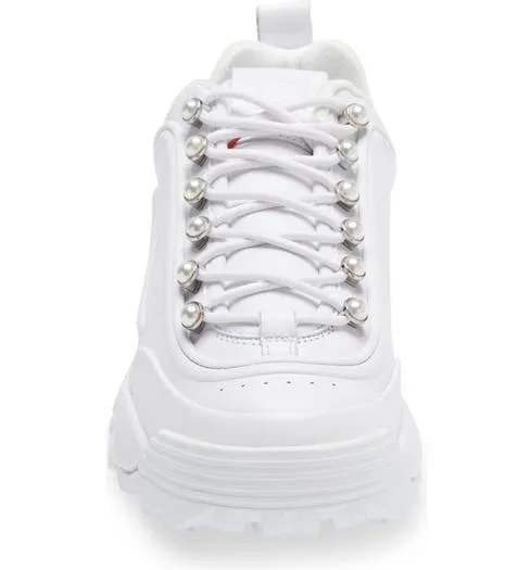 Fila Disruptor Zero Pearl Sneakers - White