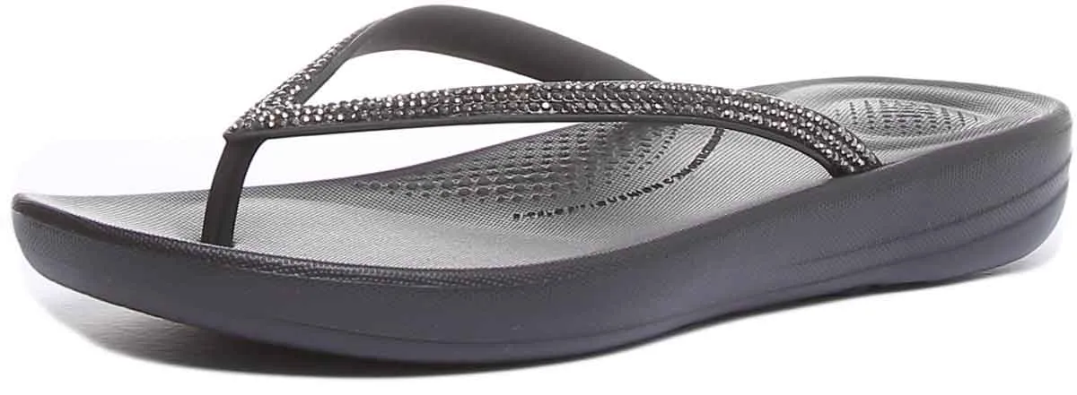 Fitflop Iquishion Sparkle In Black