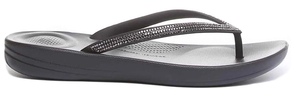 Fitflop Iquishion Sparkle In Black