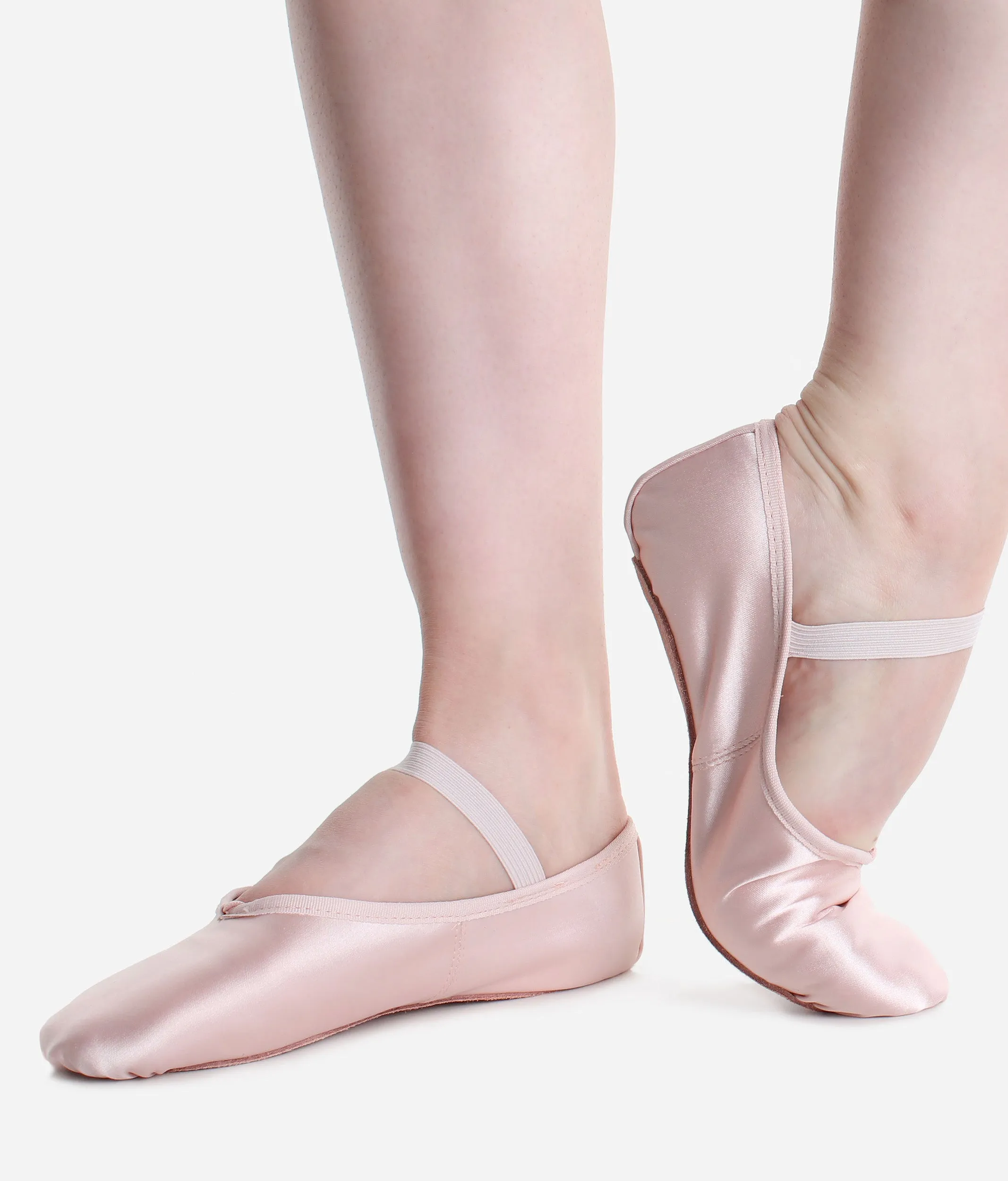 Full Sole, Satin Ballet Shoes - BAE16 L