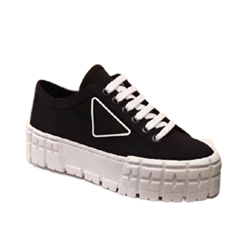 Funki Buys | Shoes | Women's Chunky Heeled Canvas Sneakers