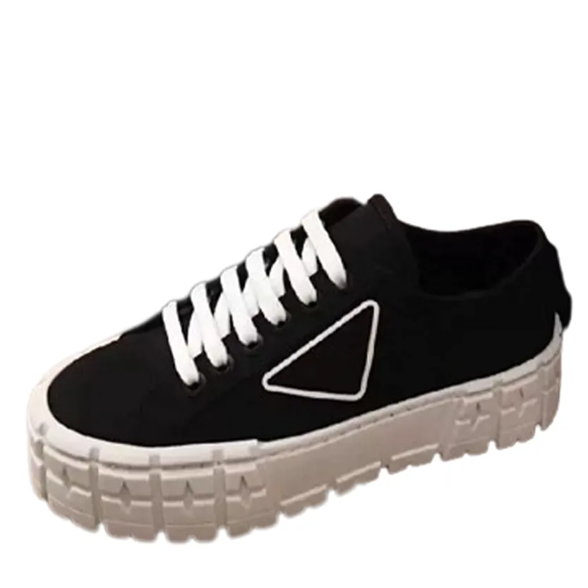 Funki Buys | Shoes | Women's Chunky Heeled Canvas Sneakers