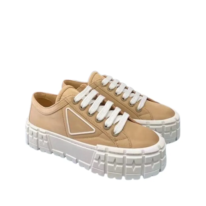 Funki Buys | Shoes | Women's Chunky Heeled Canvas Sneakers