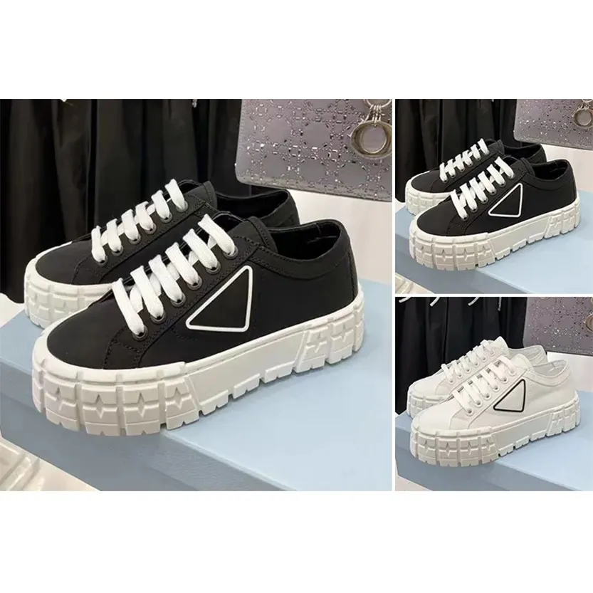 Funki Buys | Shoes | Women's Chunky Heeled Canvas Sneakers