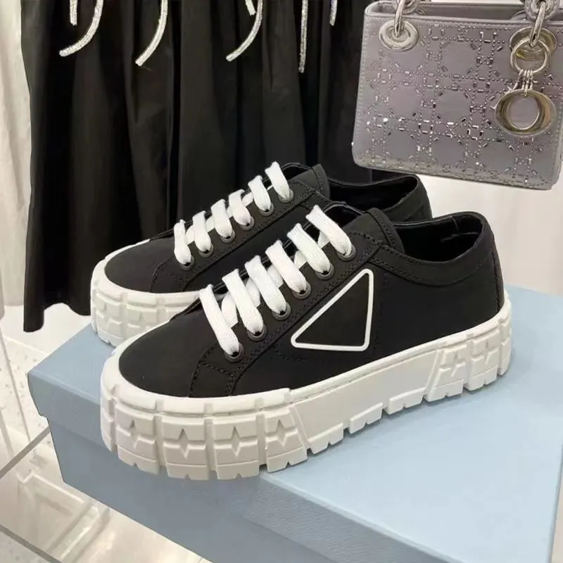 Funki Buys | Shoes | Women's Chunky Heeled Canvas Sneakers