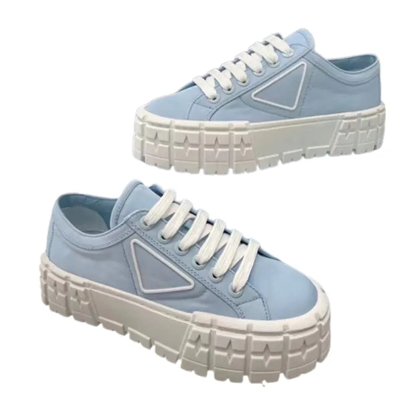 Funki Buys | Shoes | Women's Chunky Heeled Canvas Sneakers