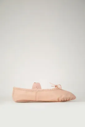 Girl's PU Leather Ballet Shoes (With Lace)