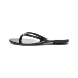 H&M Flip Flops Latex Black Colour For Women