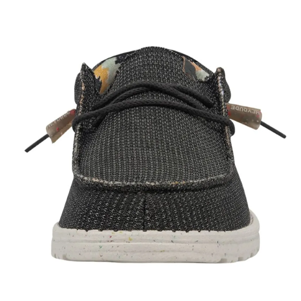 Hey Dude Wally Knit Charcoal