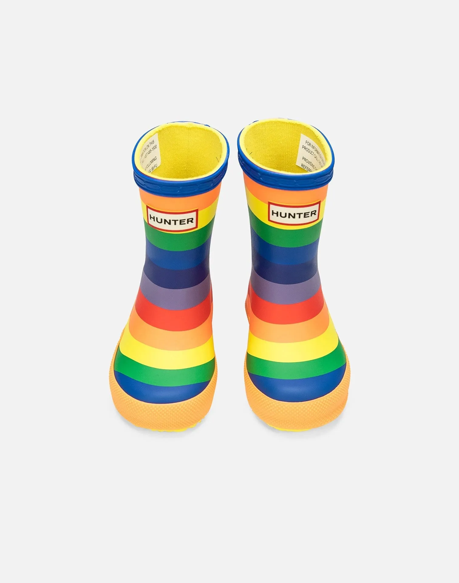 Hunter Short Rainbow Rain Boots Infant