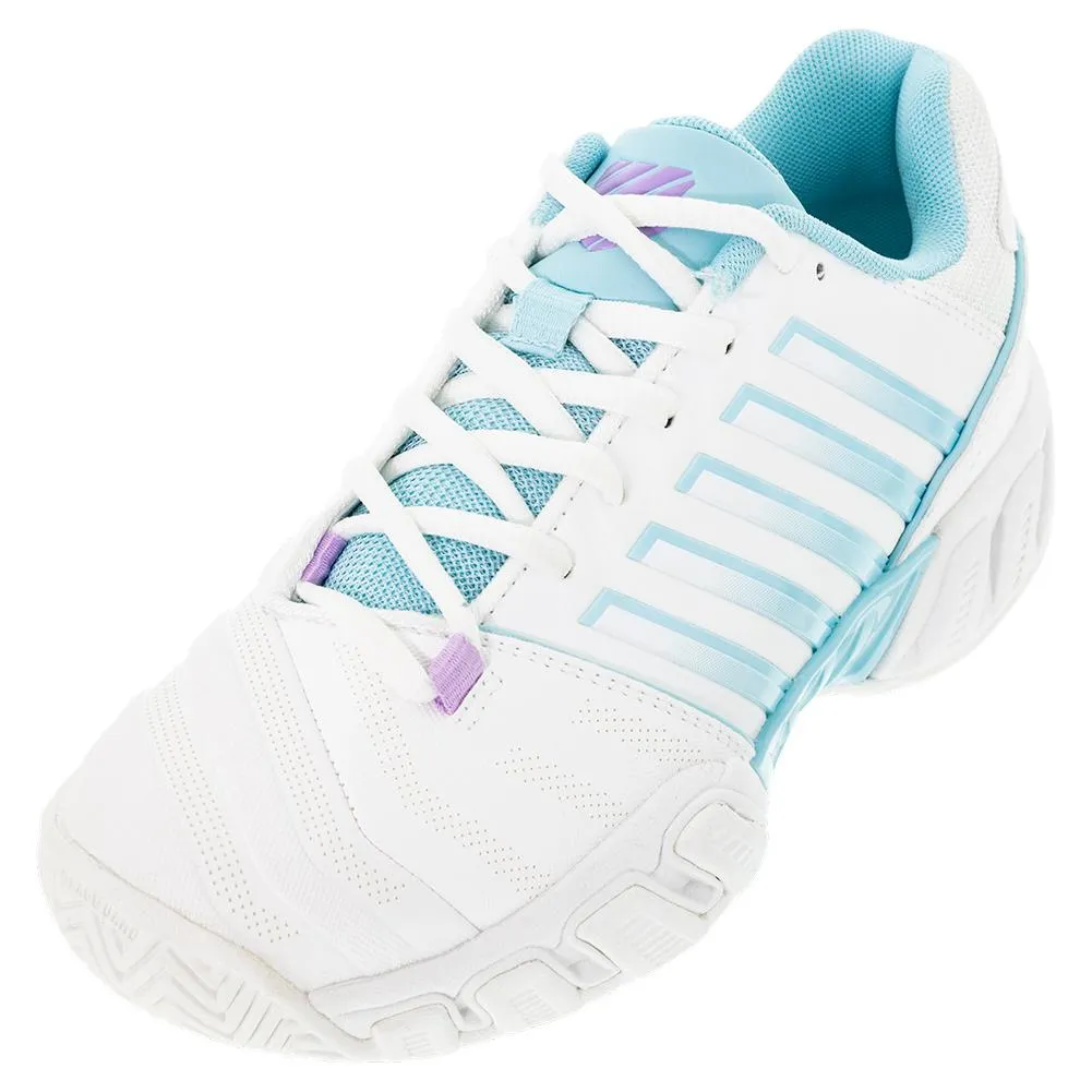 Juniors` Bigshot Light 4 Tennis Shoes Brilliant White and Angel Blue