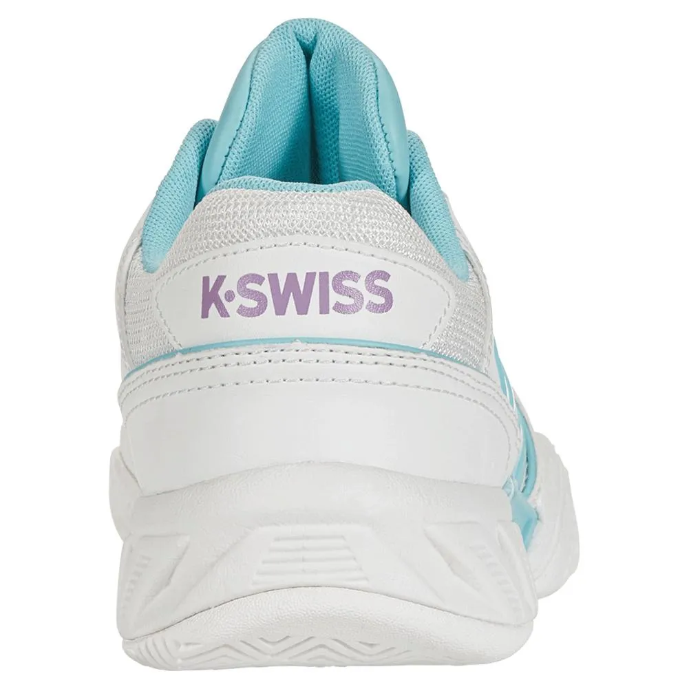 Juniors` Bigshot Light 4 Tennis Shoes Brilliant White and Angel Blue