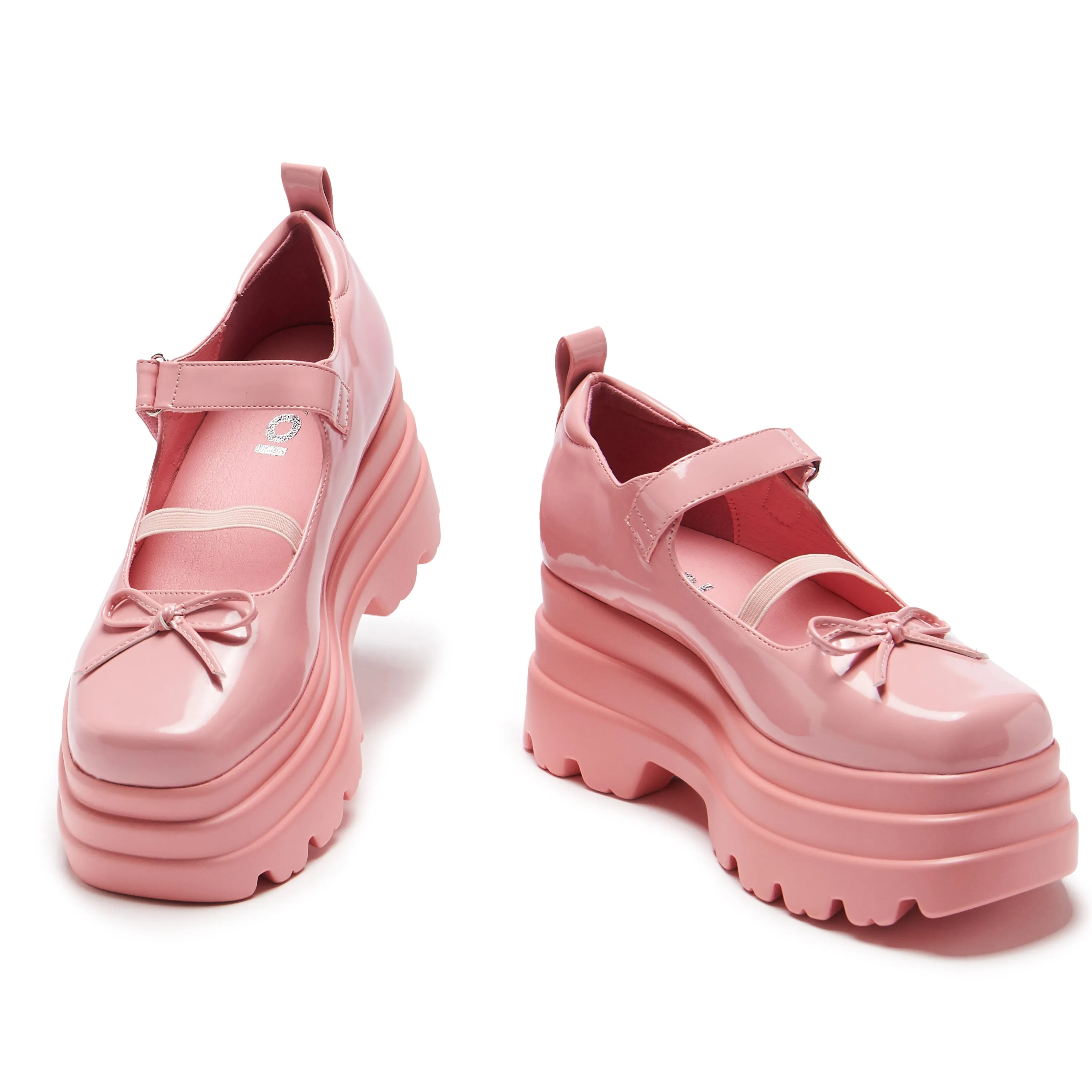 Kawaii Doll Trident Mary Janes - Pink