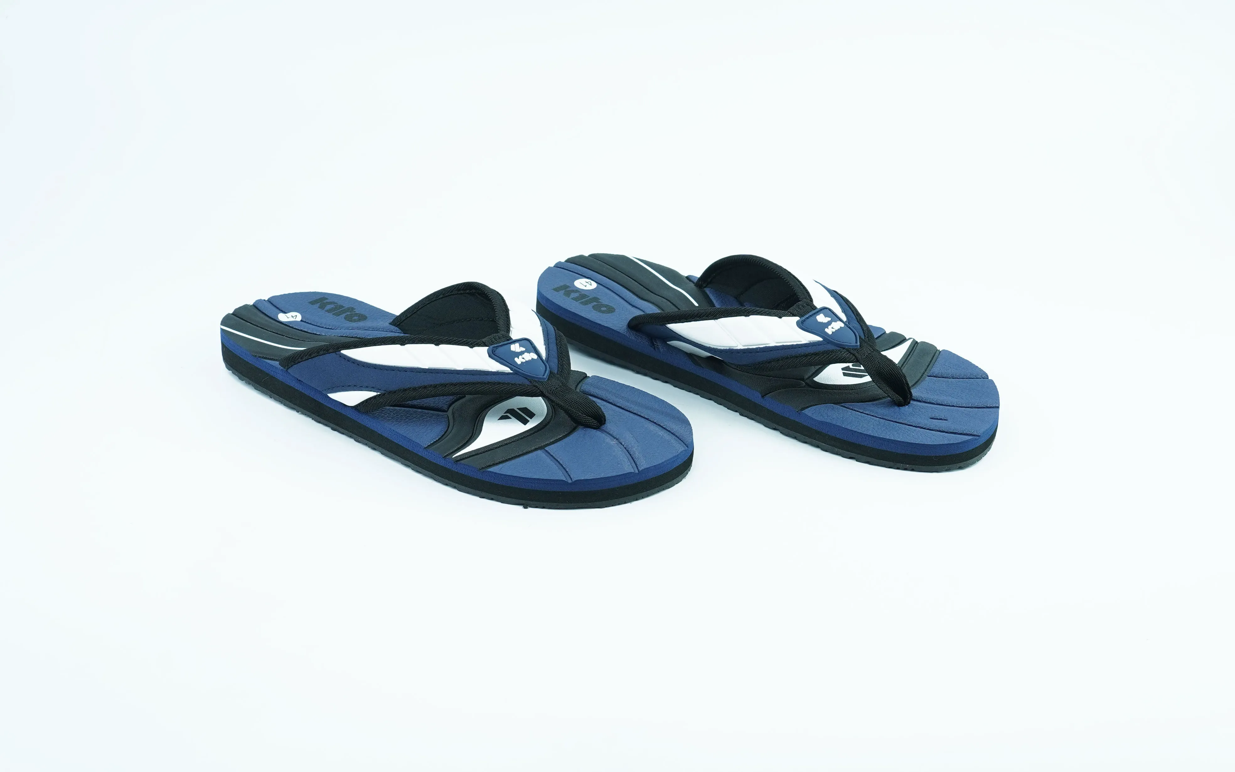 KITO Casual Blue and white slippers for men (ORIGINAL THAILAND)