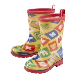 Logo Blocks Rain Boots