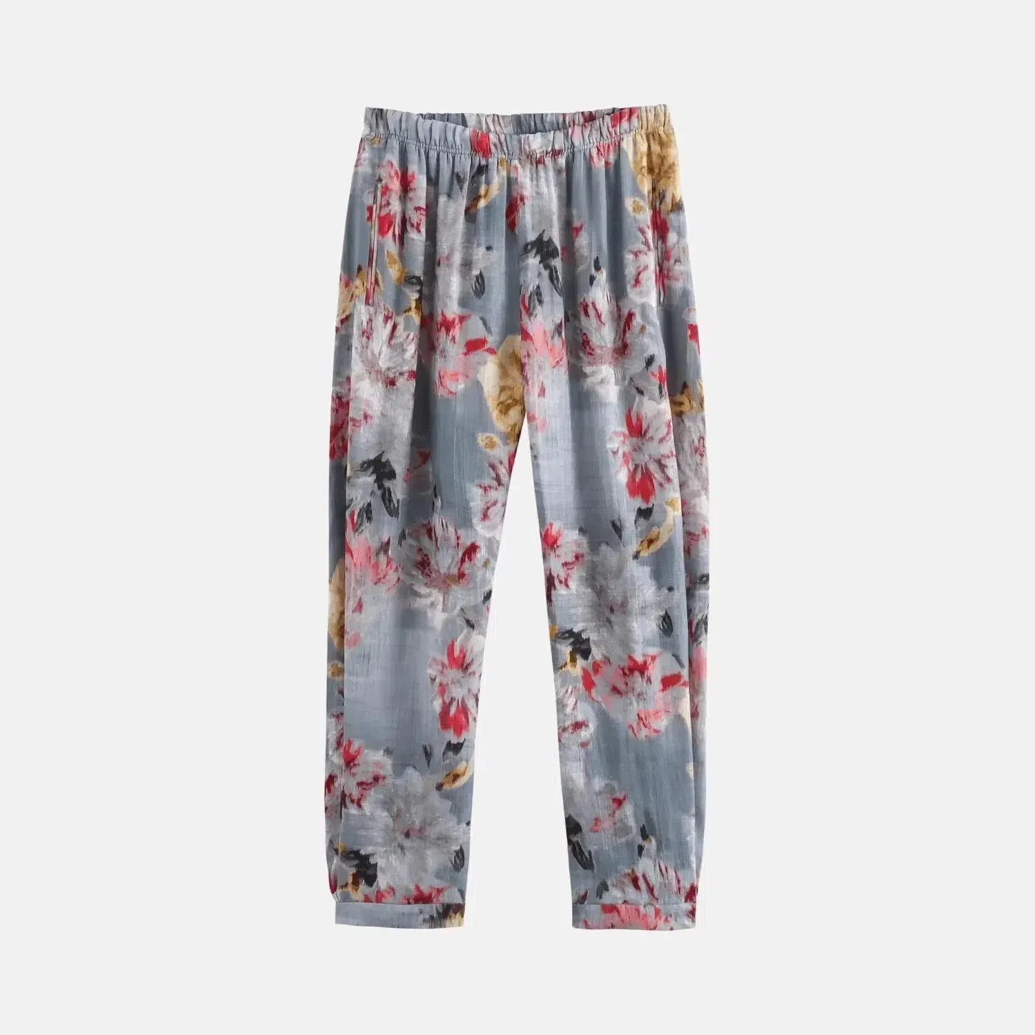 Lorisa – Impressionist print – Floral trousers