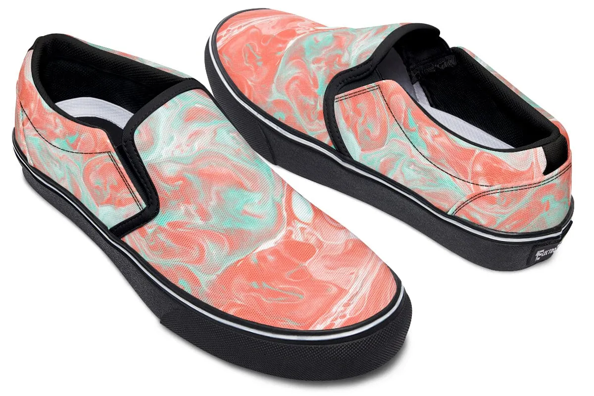 Marble Slip on Shoes