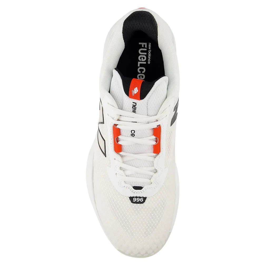 Men's FuelCell 996v6 D Width Tennis Shoes White and Black