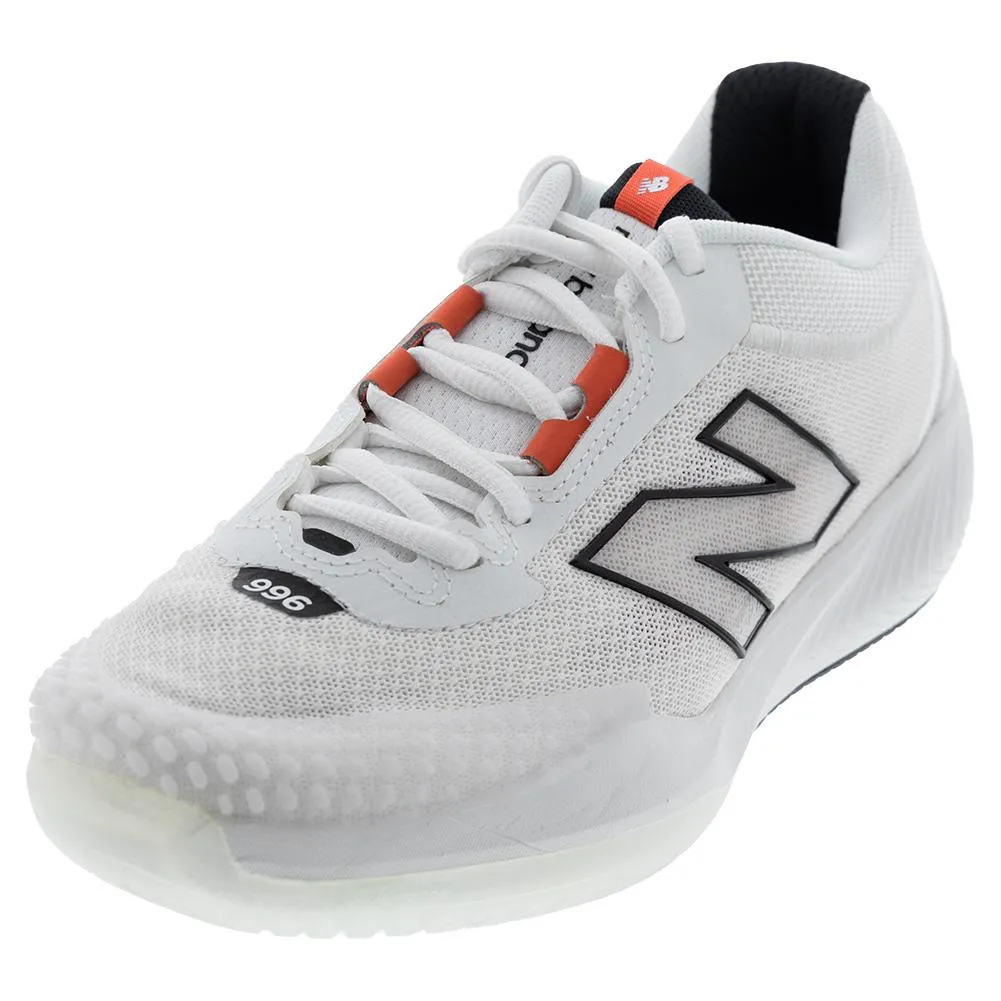 Men's FuelCell 996v6 D Width Tennis Shoes White and Black