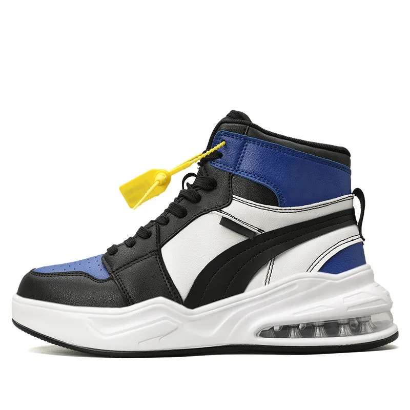 New trend fashion all cushion men's shoes high top board shoes basketball sneakers men's fashion shoes