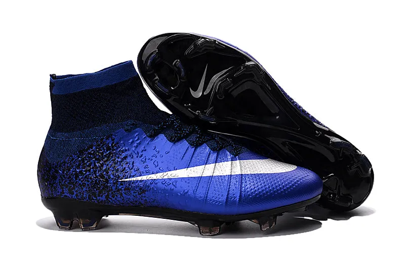 Nike Mercurial Superfly CR7 Chapter 2 FG- Deep Royal Blue/ Metallic Silver/ Racer Blue