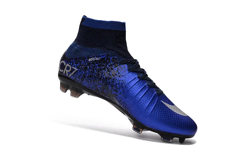 Nike Mercurial Superfly CR7 Chapter 2 FG- Deep Royal Blue/ Metallic Silver/ Racer Blue