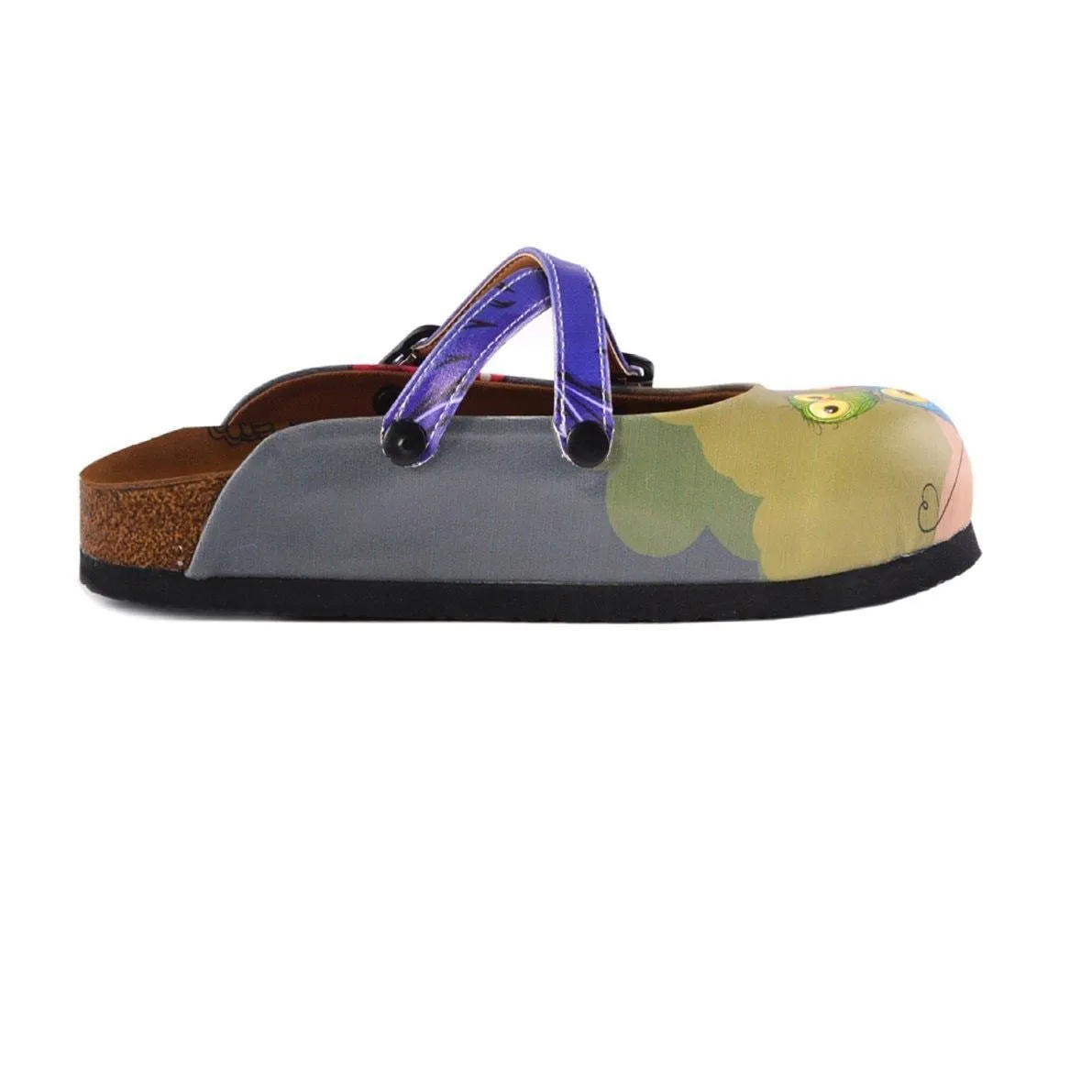 Purple Owl Clogs WCAL155