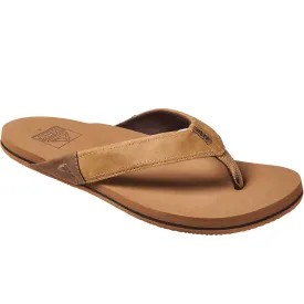 Reef Mens Newport Lightweight Vegan Leather Flip Flops