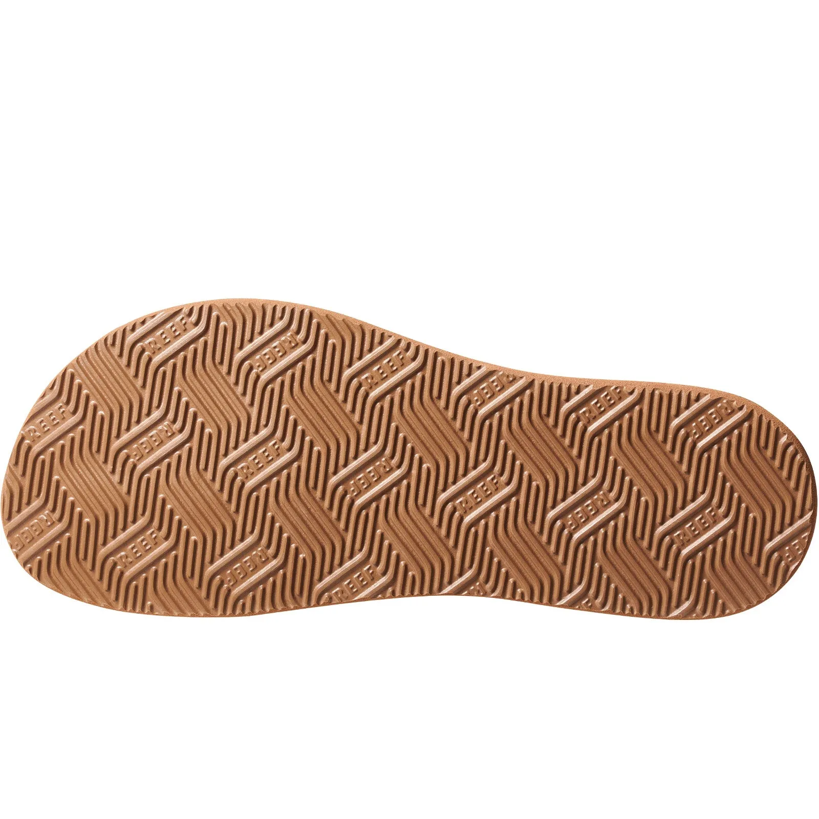 Reef Mens Newport Lightweight Vegan Leather Flip Flops