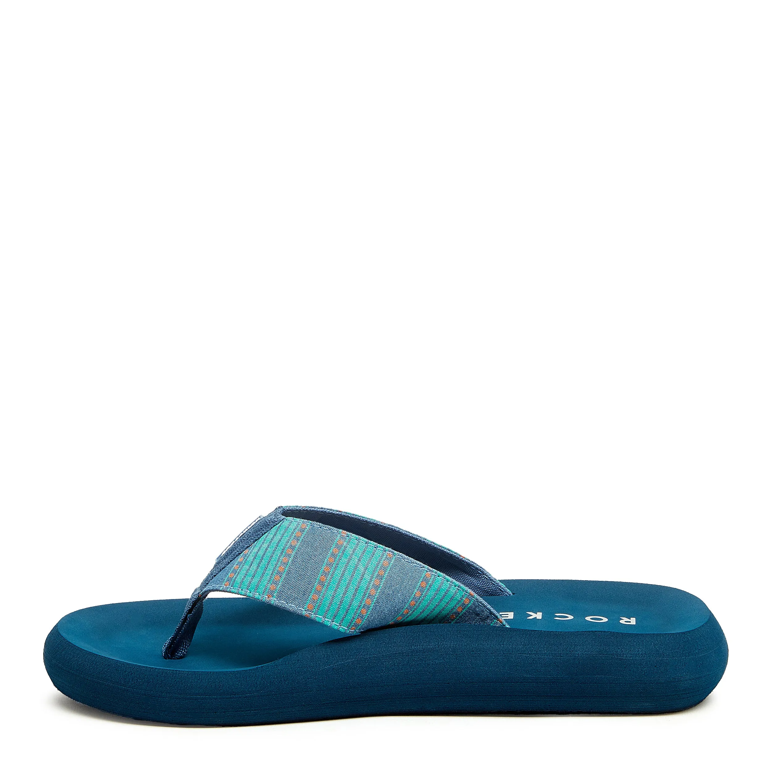 Spotlight Blue Flip-Flops