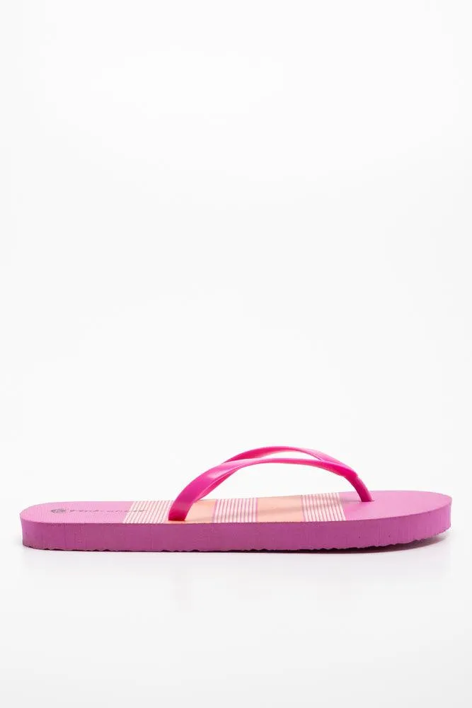 Stripe Flip Flop