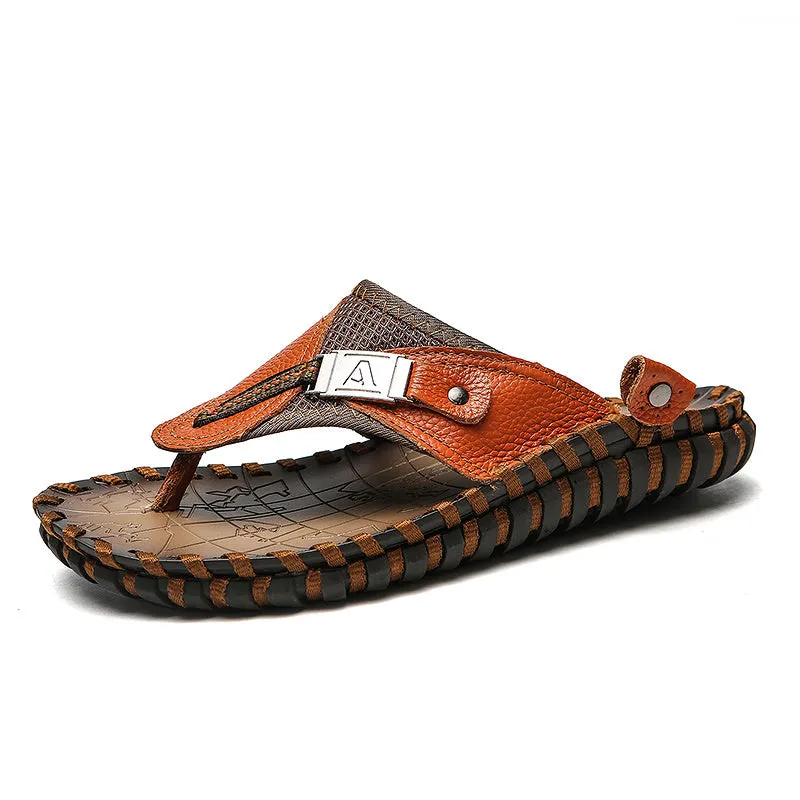 Summer Casual Slippers Men Fashion Flip Flops Designer Outdoor Men's Sandals