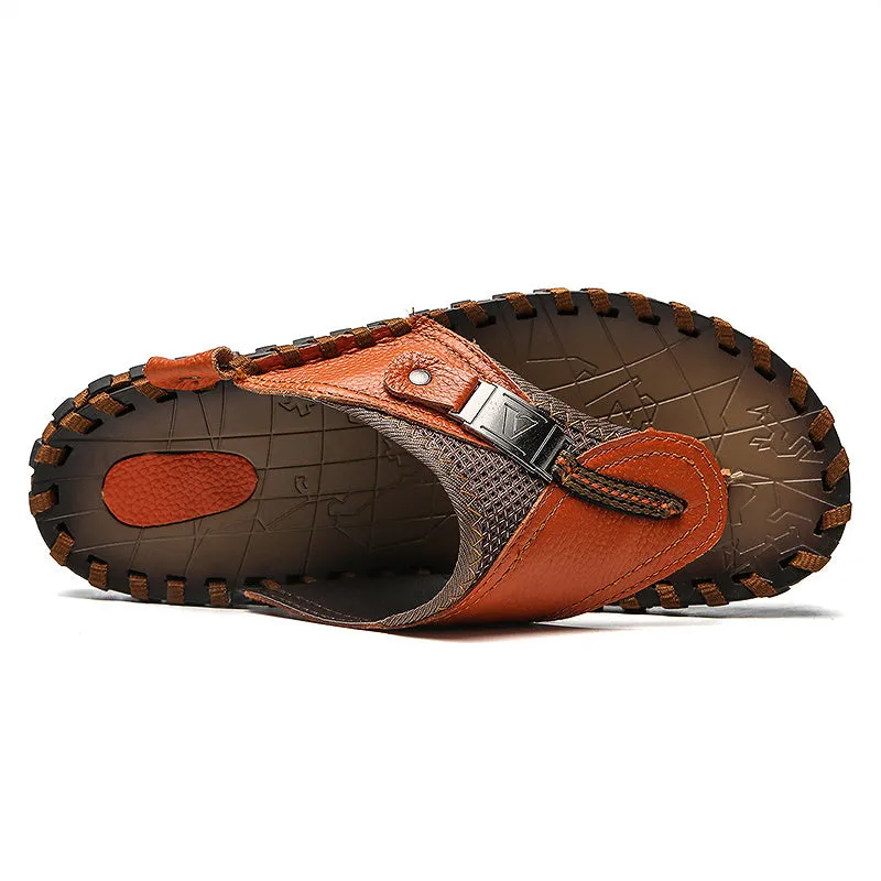 Summer Casual Slippers Men Fashion Flip Flops Designer Outdoor Men's Sandals