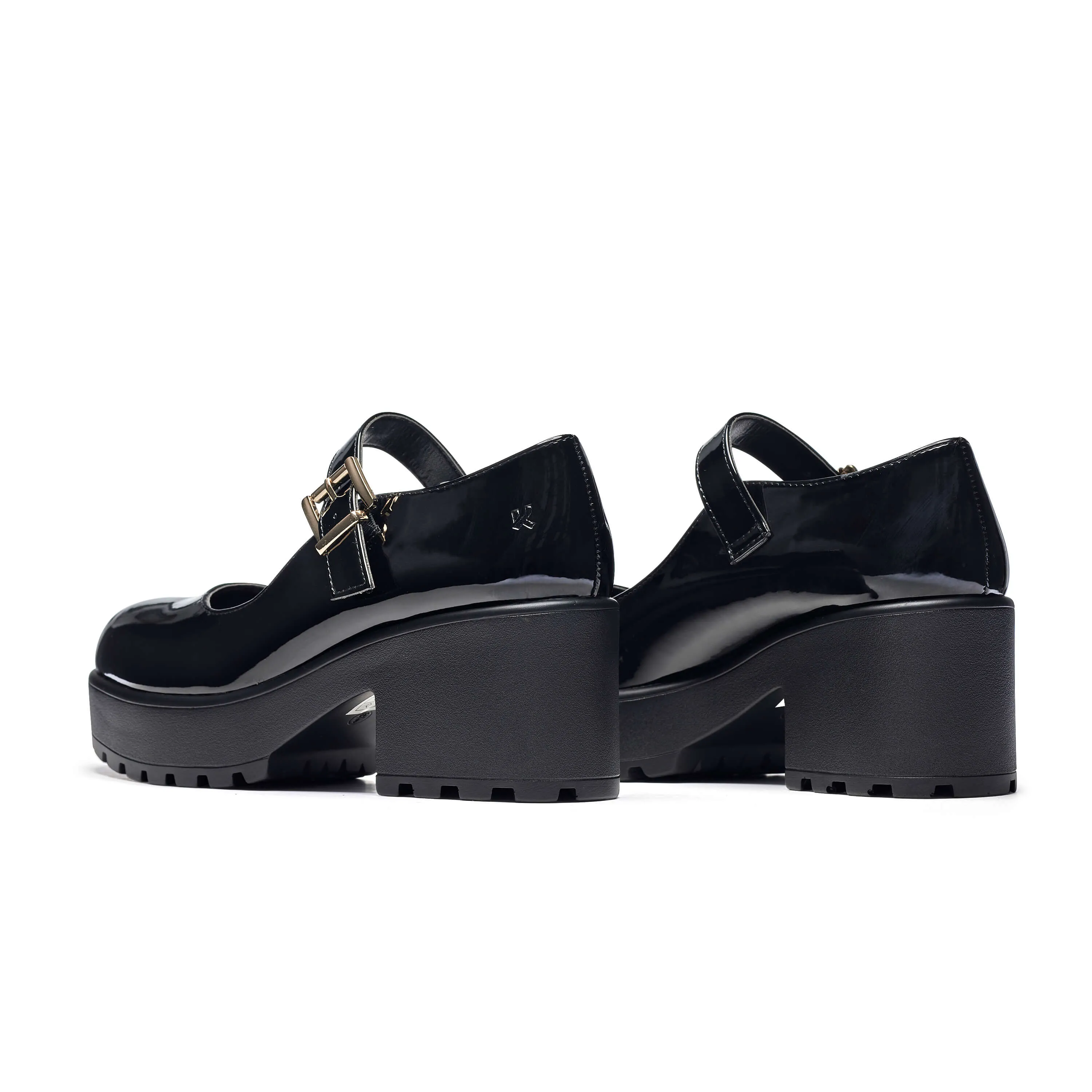 TIRA Black Mary Jane Shoes 'Patent Edition'