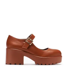 Tira Mary Janes 'Acorn Brown Edition'