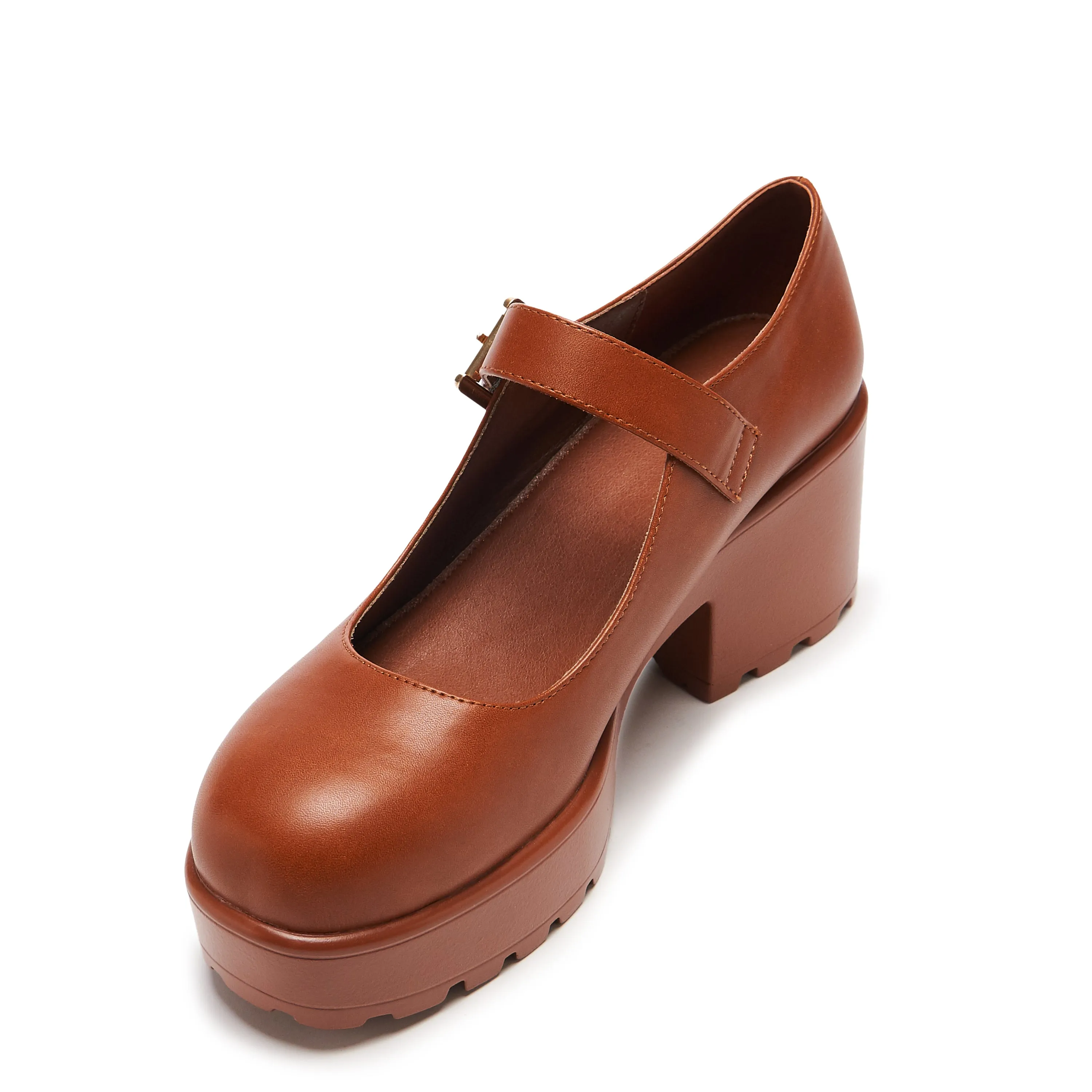 Tira Mary Janes 'Acorn Brown Edition'